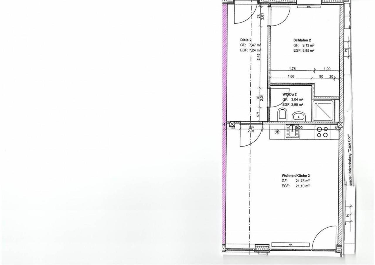 그로미츠 Yachthafen 6 Backbord 아파트 외부 사진